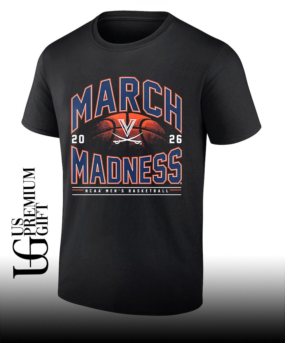 Virginia Cavaliers Men’s basketball 2026 NCAA March Madness shirt