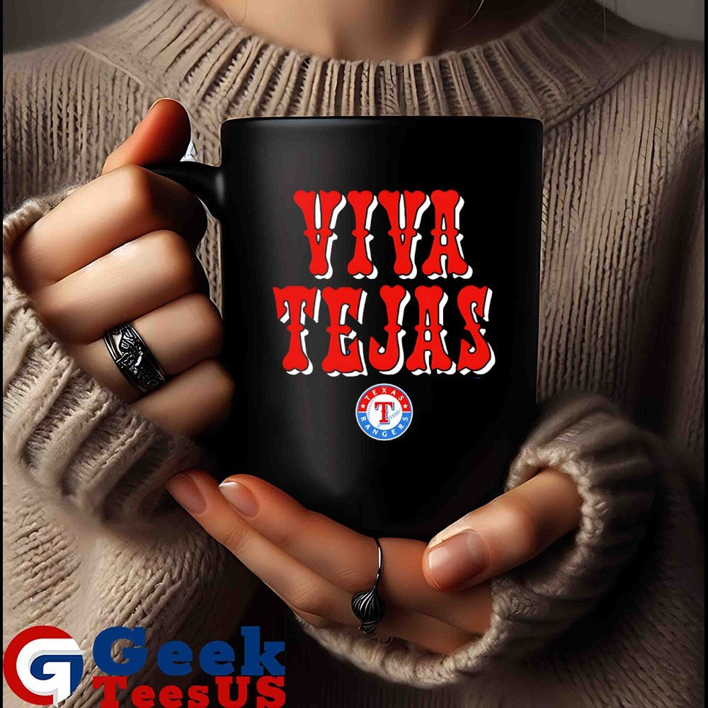 Viva Tejas Texas Rangers logo shirt