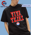 Viva Tejas Texas Rangers logo shirt