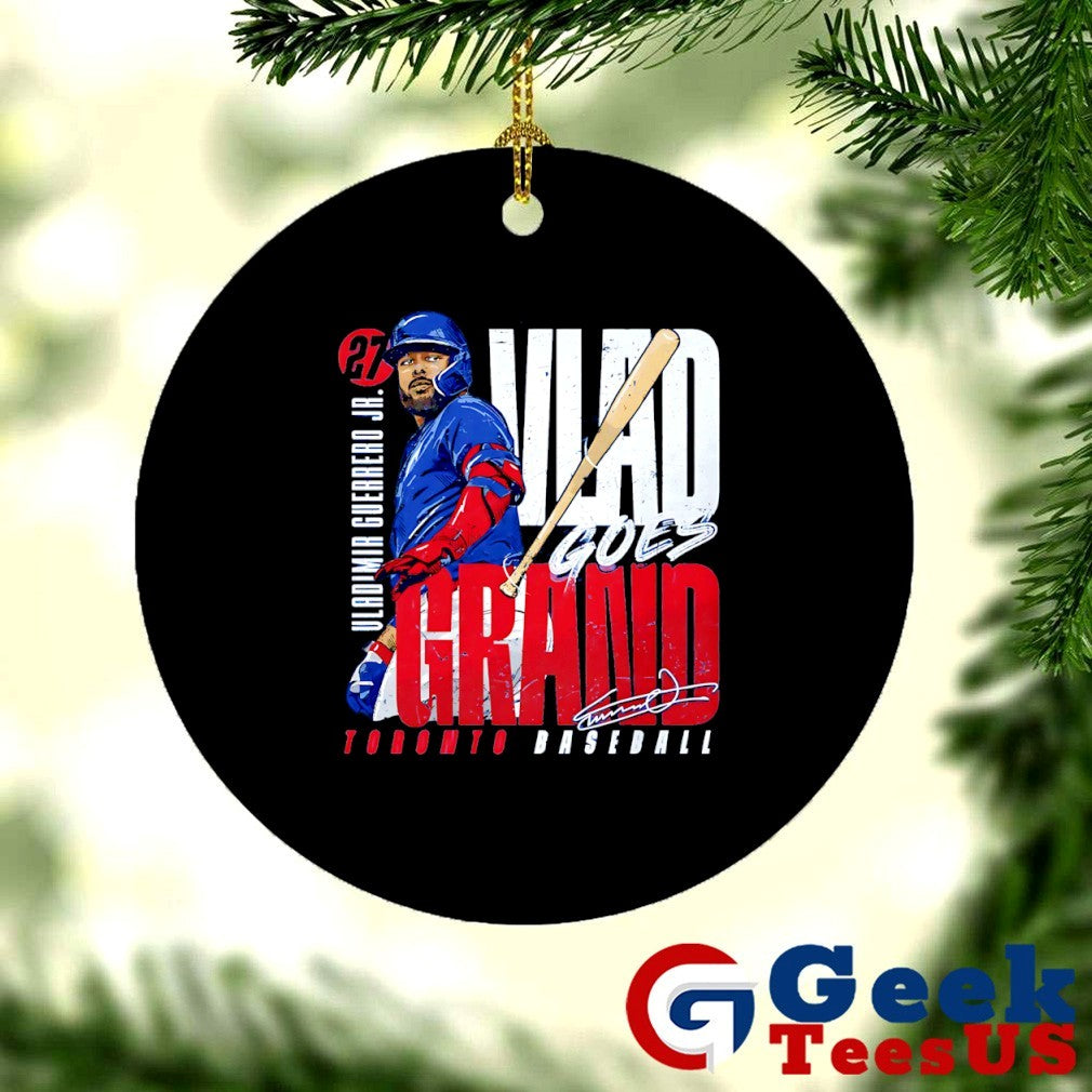 Vlad goes Grand Vladimir Guerrero Jr. Toronto Blue Jays MLB Bat Flip signature shirt