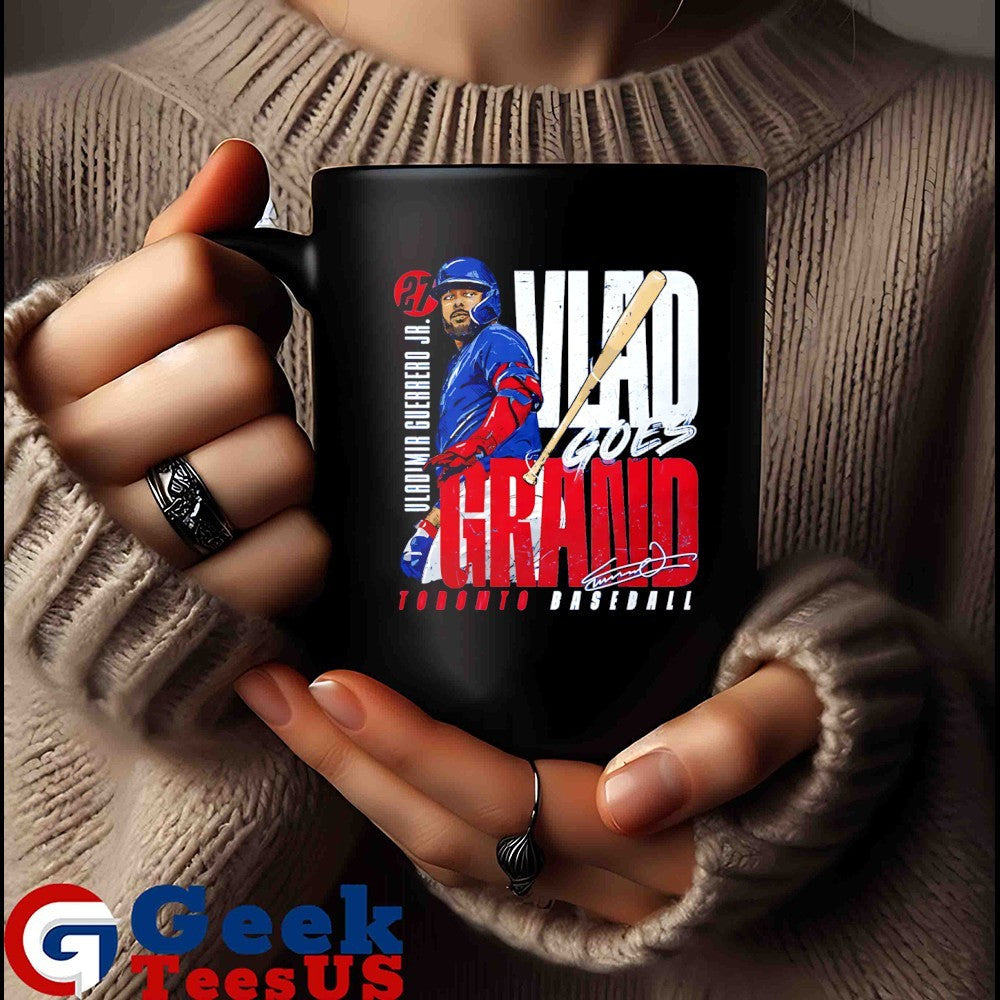 Vlad goes Grand Vladimir Guerrero Jr. Toronto Blue Jays MLB Bat Flip signature shirt