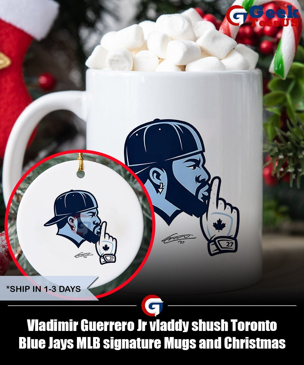 Vladimir Guerrero Jr vladdy shush Toronto Blue Jays MLB signature shirt