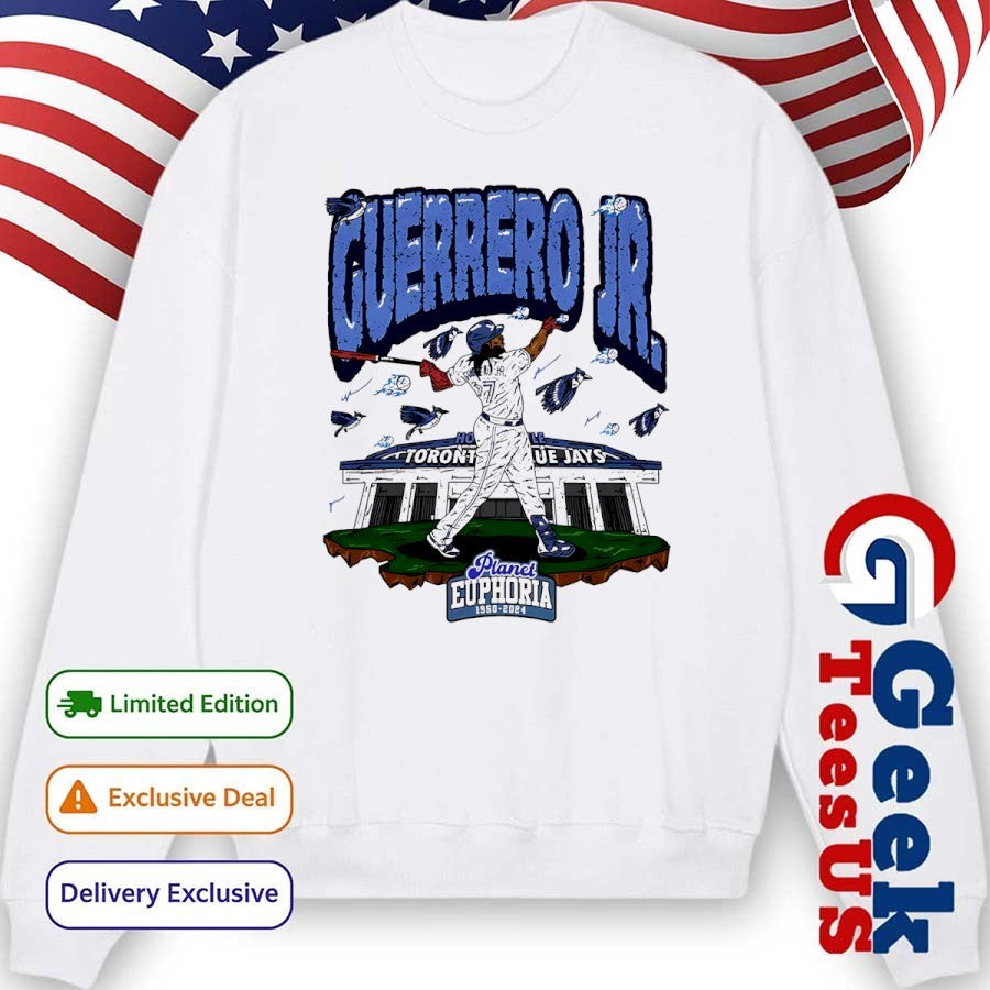 Vladimir Guerrero Jr. Toronto Blue Jays MLB 2025 Planet Euphoria shirt