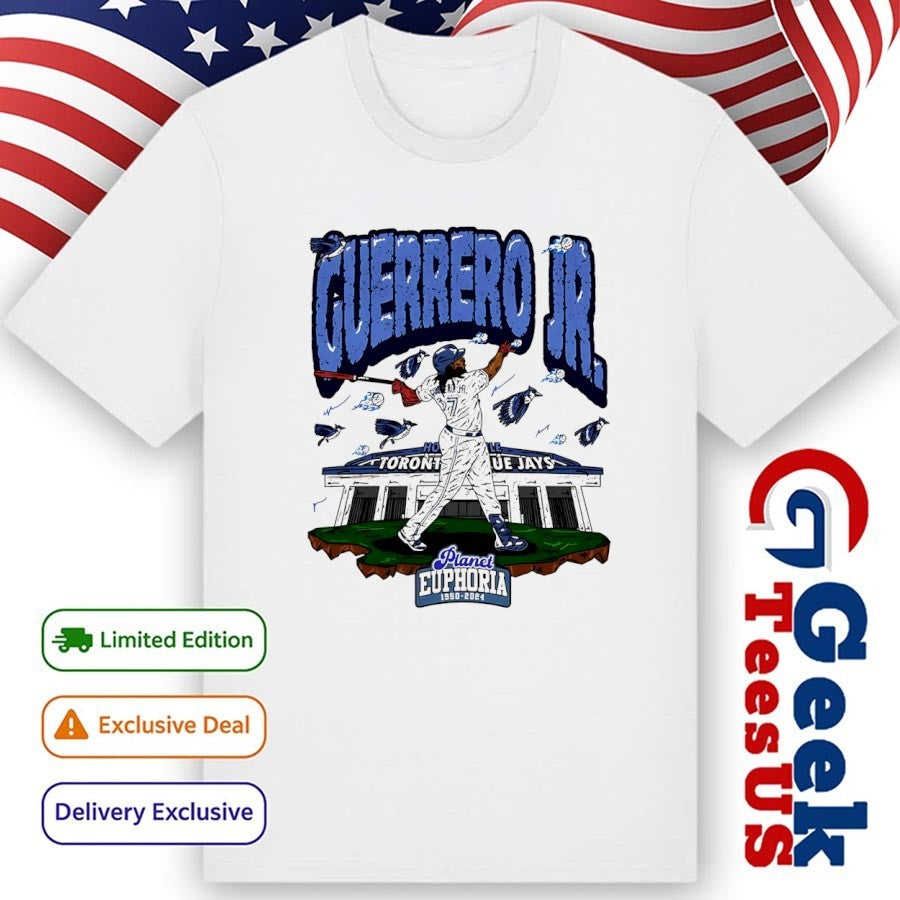 Vladimir Guerrero Jr. Toronto Blue Jays MLB 2025 Planet Euphoria shirt