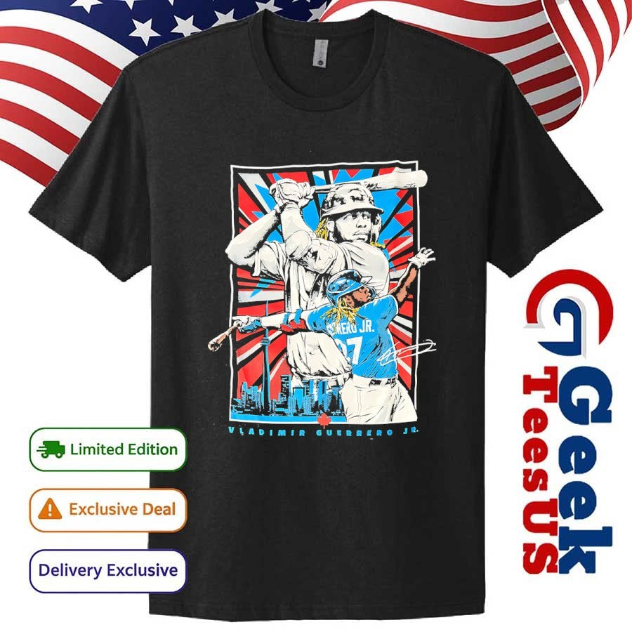 Vladimir Guerrero Jr. Toronto Blue Jays MLB signature graphic shirt