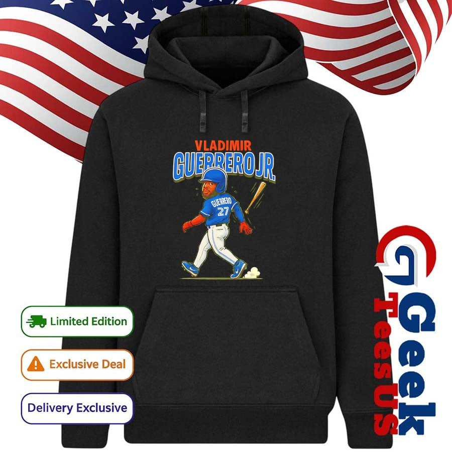 Vladimir Guerrero Jr. Toronto Blue Jays baseball caricature 2025 shirt