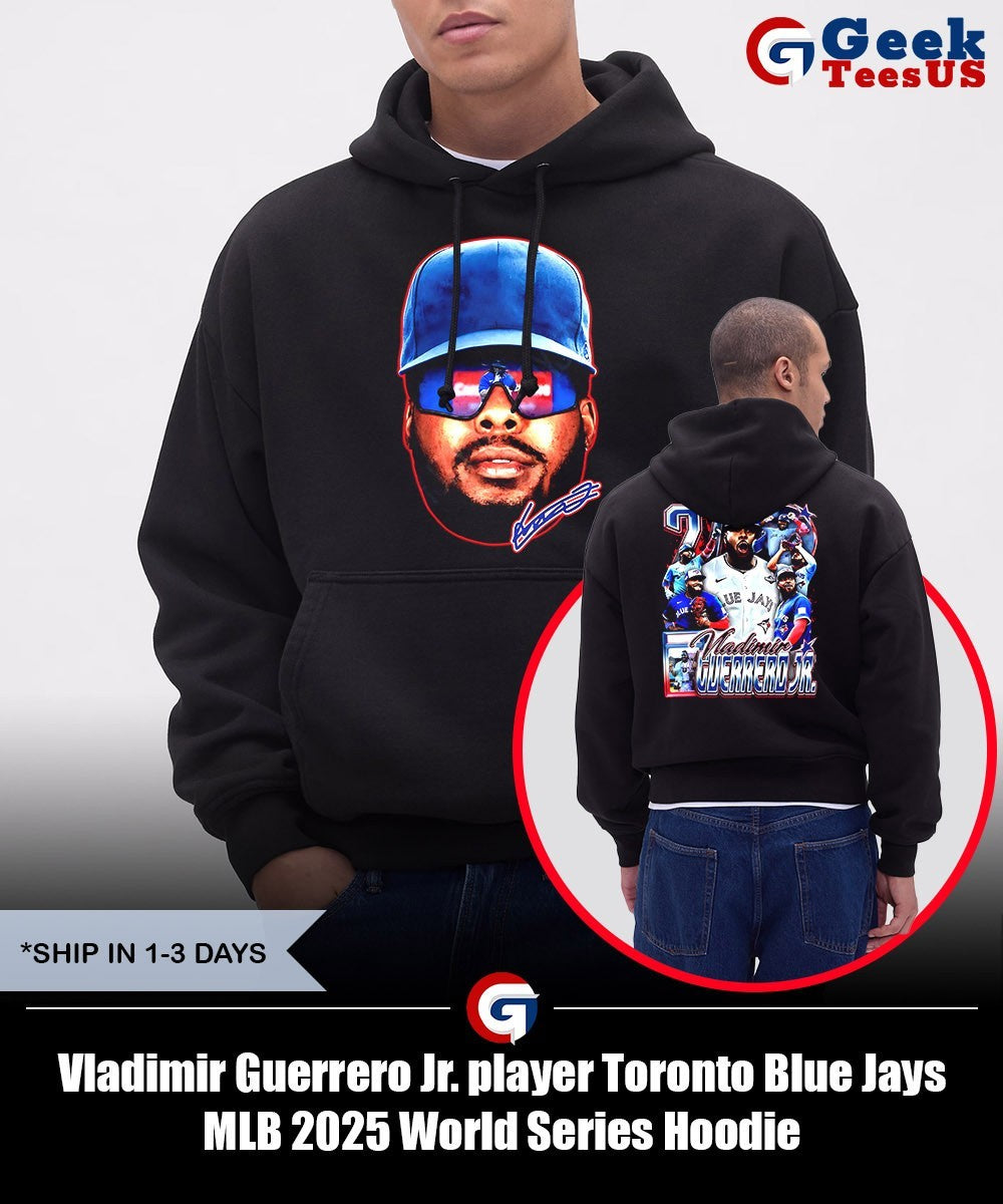 Vladimir Guerrero Jr. player Toronto Blue Jays MLB 2025 World Series shirt