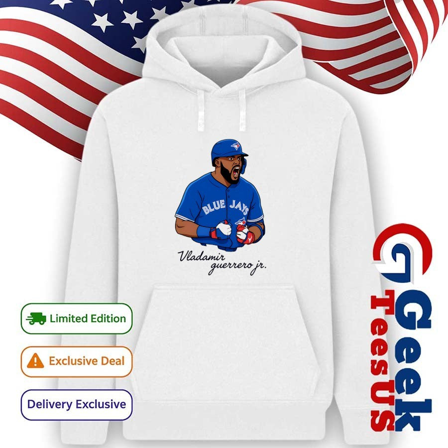 Vladimir Guerrero Jr. scream Toronto Blue Jays MLB 2025 signature shirt