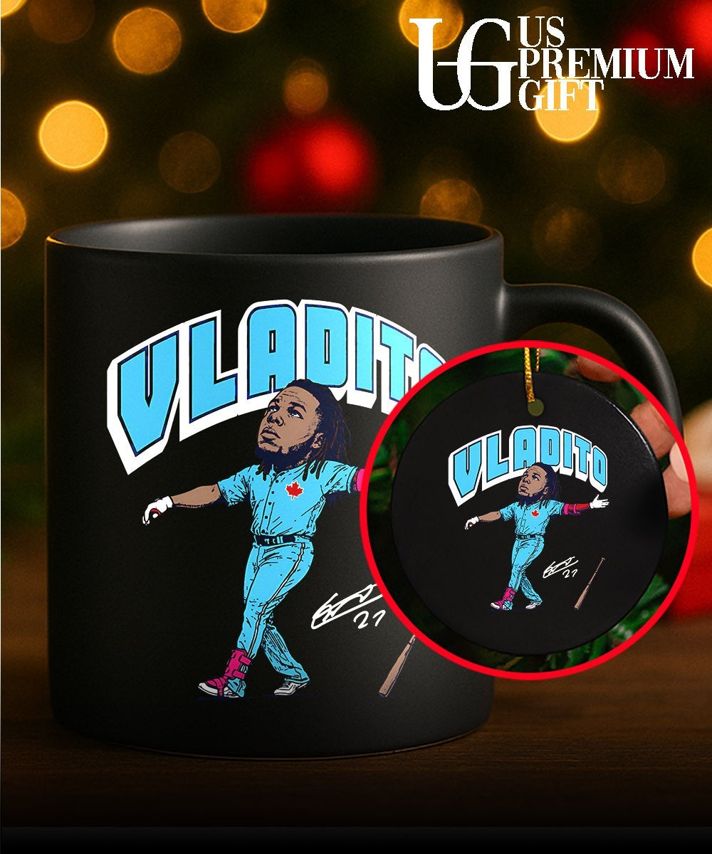 Vladito Vladimir Guerrero Jr. Toronto Blue Jays baseball caricature signature shirt