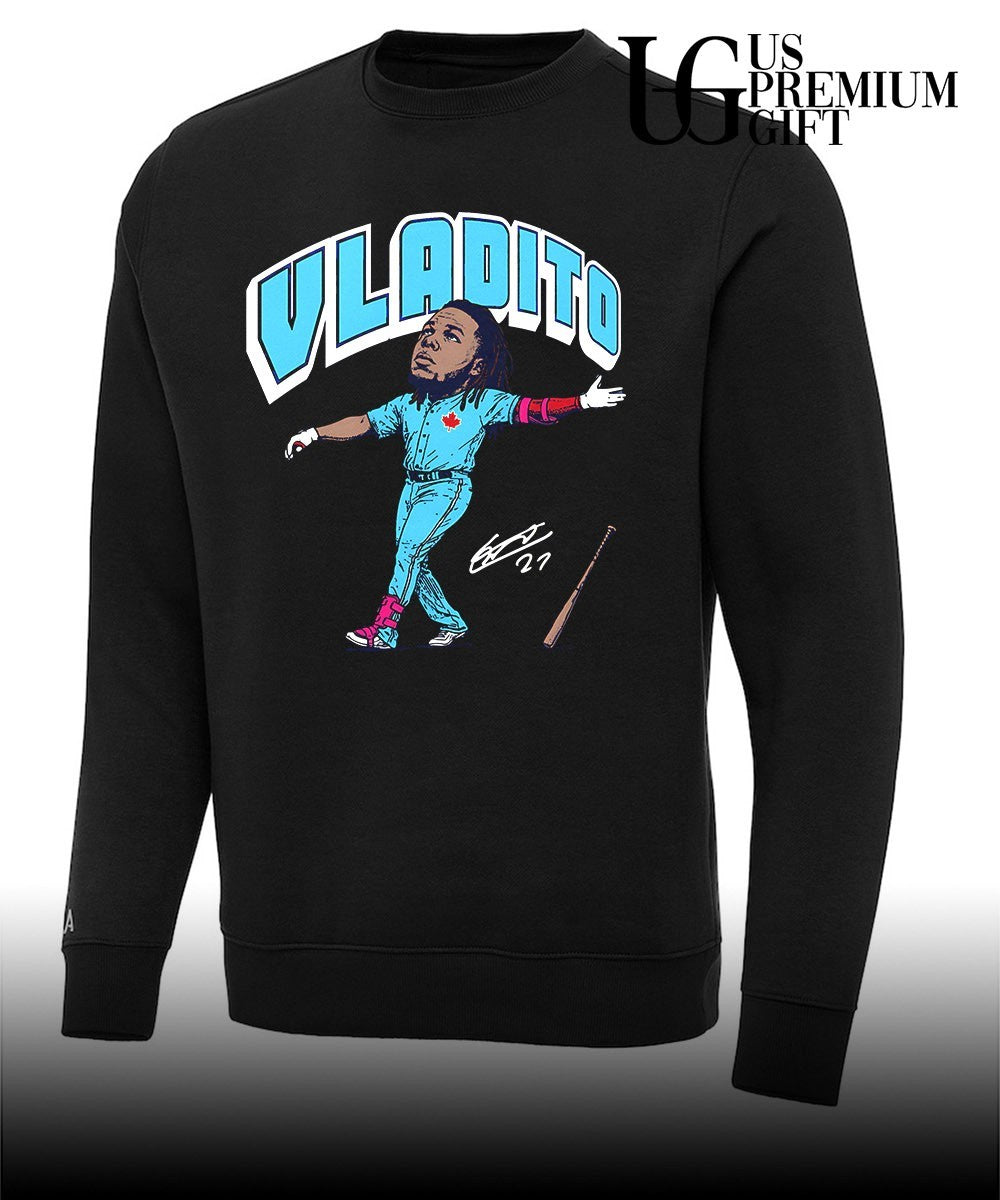 Vladito Vladimir Guerrero Jr. Toronto Blue Jays baseball caricature signature shirt