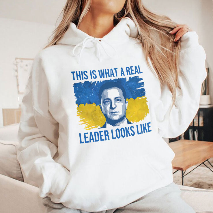 Volodymyr Zelensky This Is What A Real Leader Looks Like Shirt