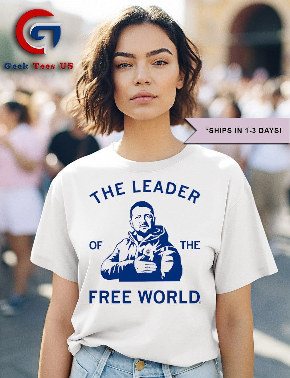 Volodymyr Zelensky leader of the Free World shirt