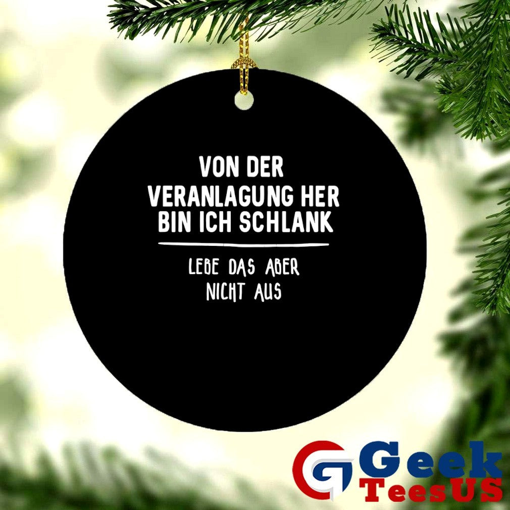 Von der veranlagung her bin ich schlank lebe das aber nicht aus T-shirt