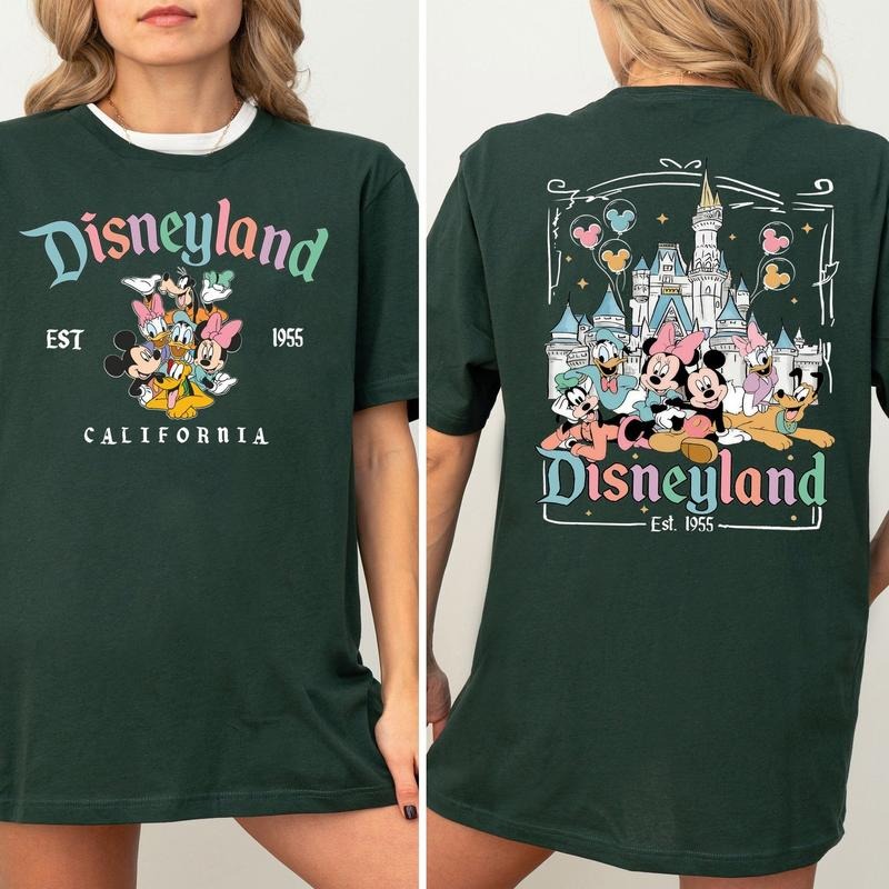 WDW Magic Kingdom California 1955 Shirt, Mouse Friends Shirt, WDW Vacation Tee, WDW Shirt, Magic Kingdom Characters,...