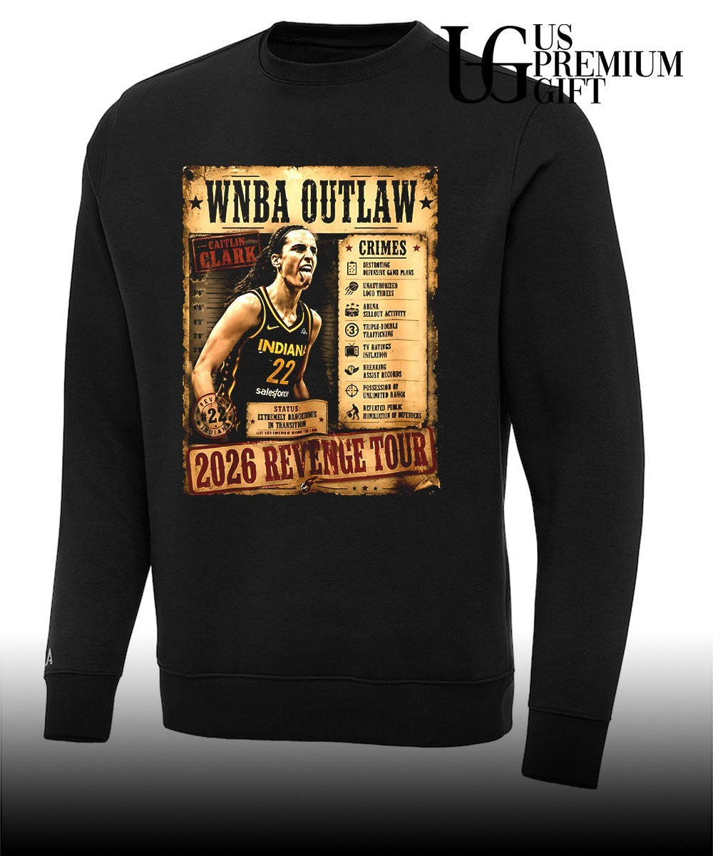 WNBA Outlaw Caitlin Clark Indiana Fever WNBA 2026 Revenge Tour vintage shirt
