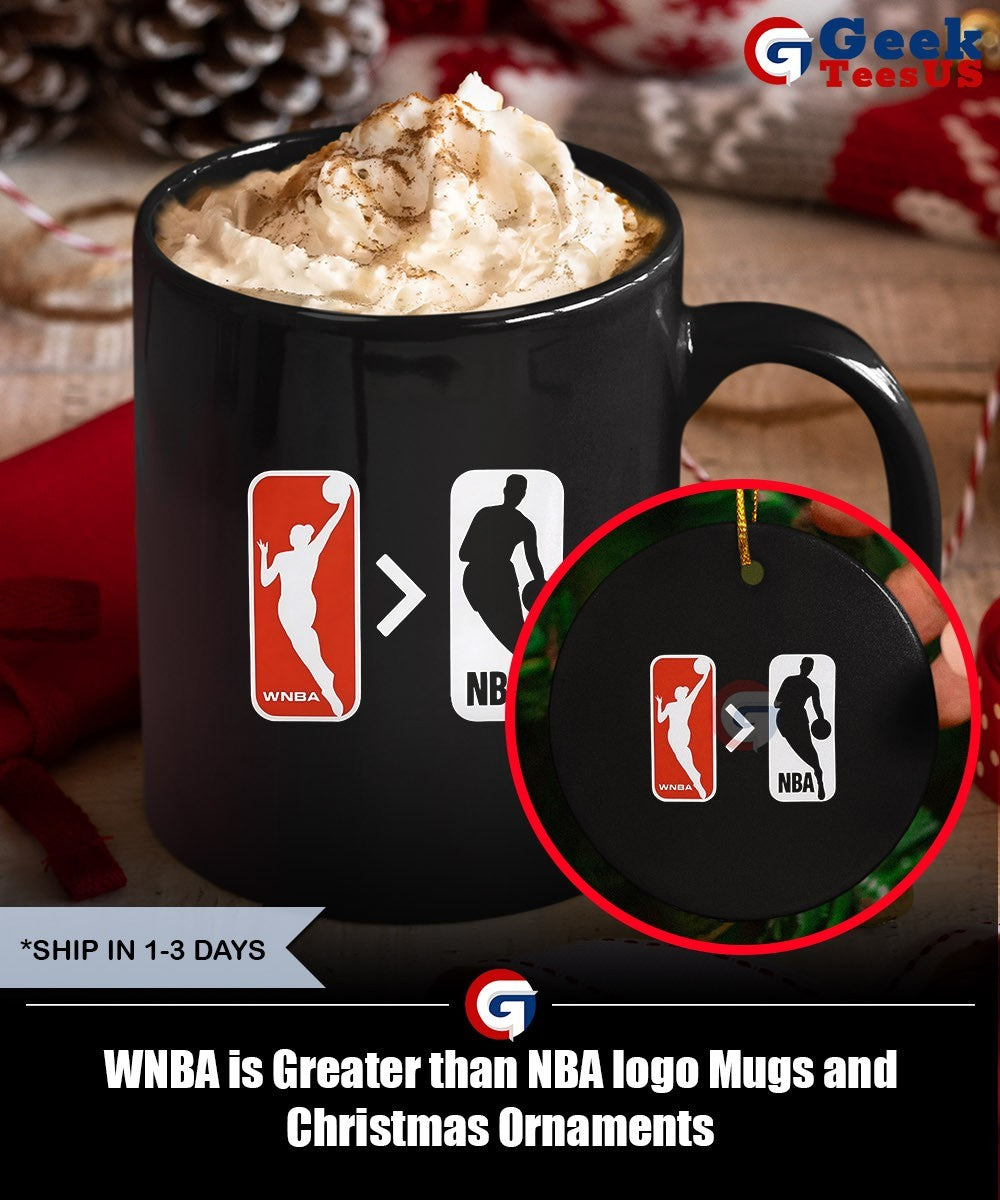 WNBA is Greater than NBA logo shirt