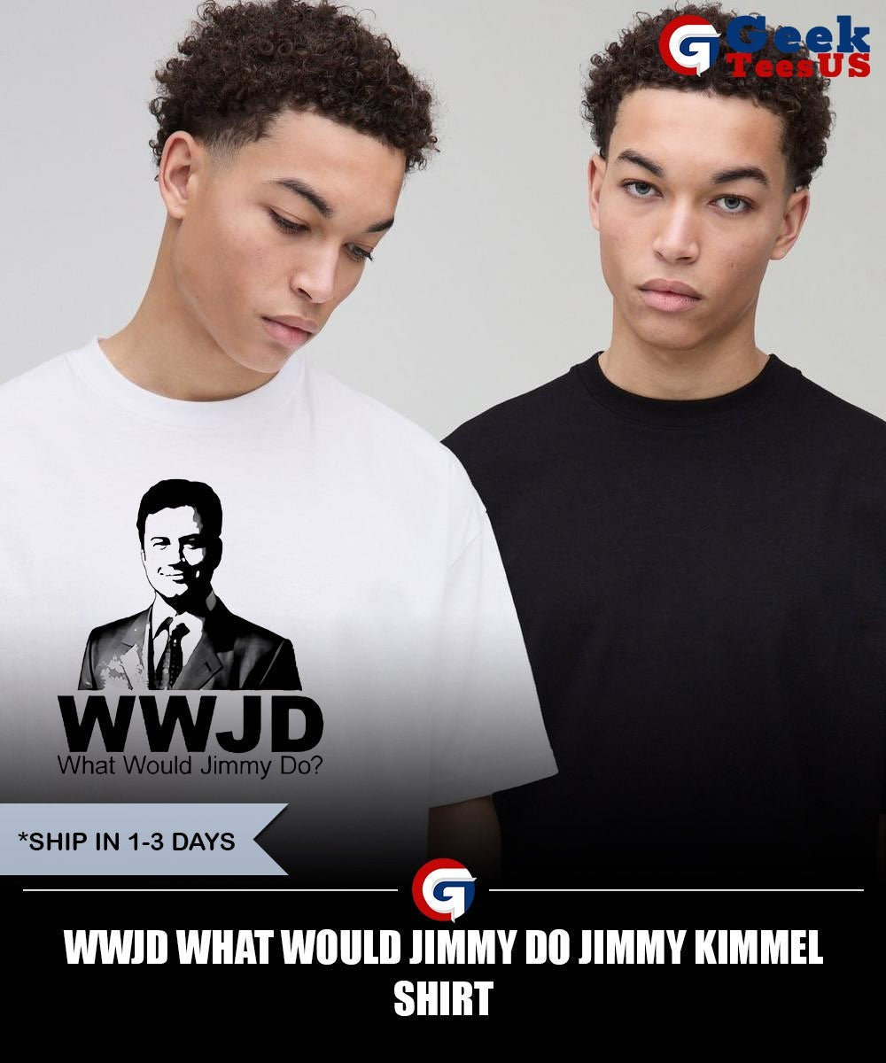 WWJD What Would Jimmy Do Jimmy Kimmel shirt