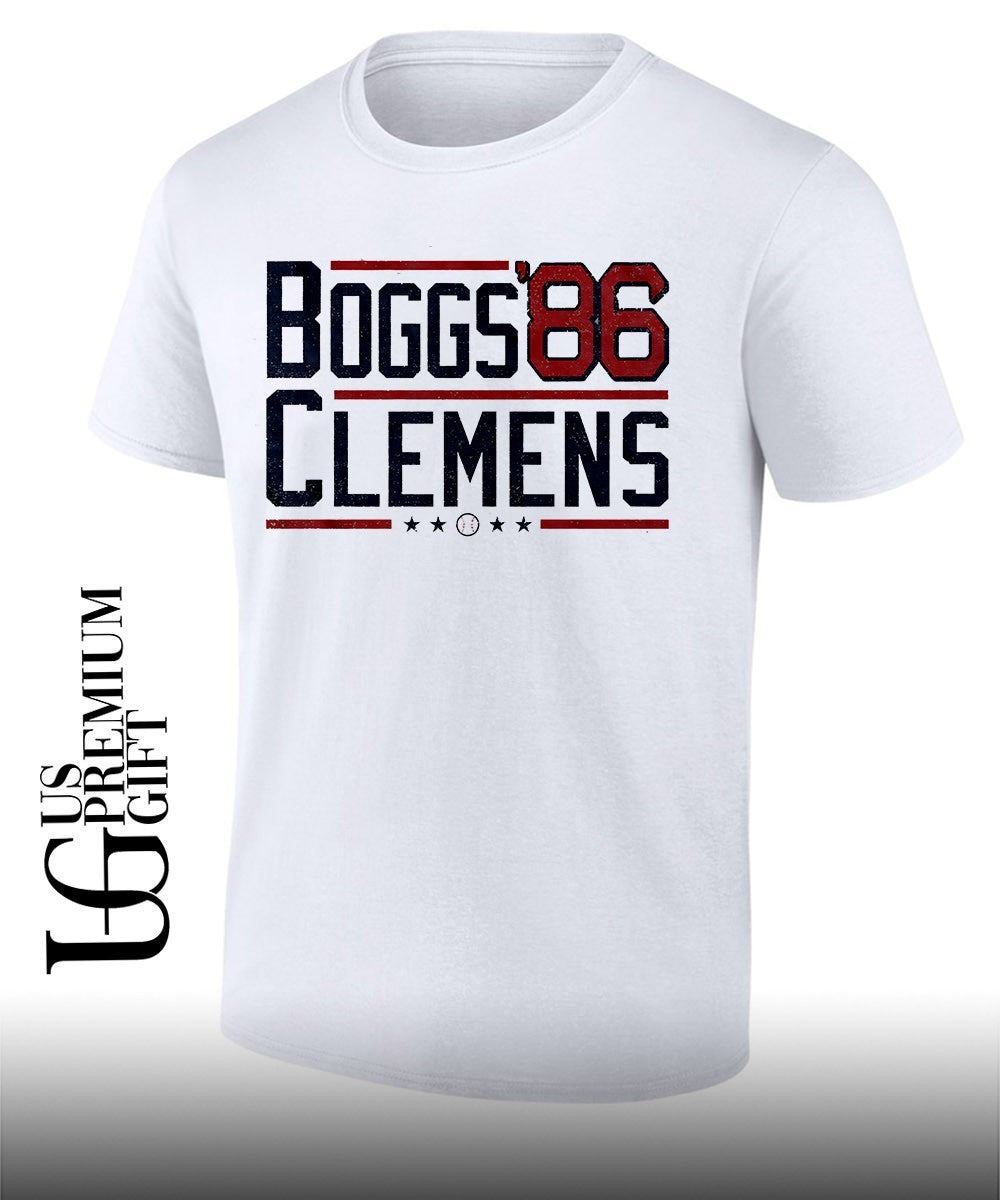 Wade Boggs and Roger Clemens ’86 Baseball shirt