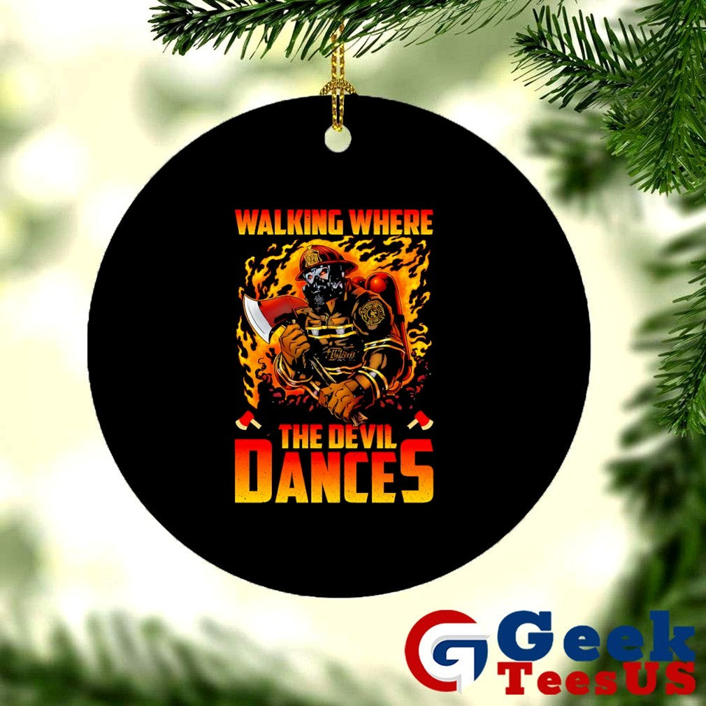 Walking where The Devil Dances graphic shirt