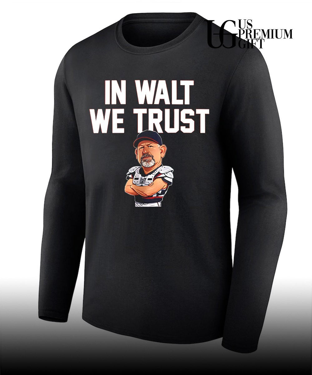 Walt Weiss In Walt We Trust Atlanta Baseball caricature shirt