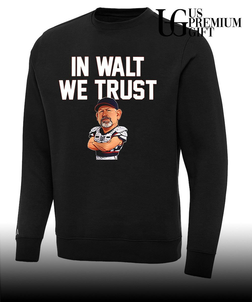 Walt Weiss In Walt We Trust Atlanta Baseball caricature shirt