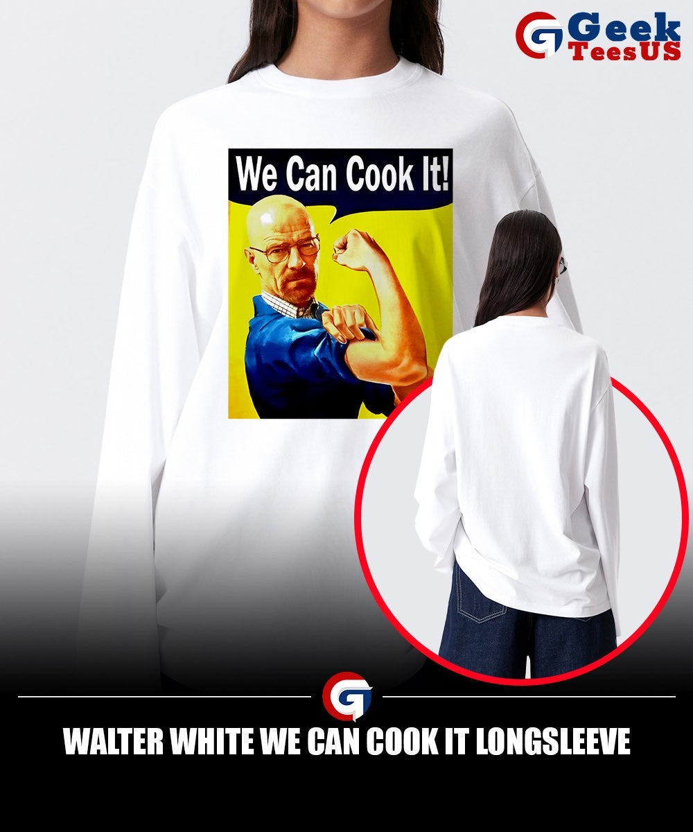 Walter White we can cook it shirt