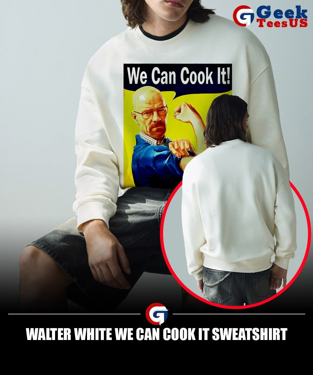 Walter White we can cook it shirt