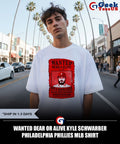 Wanted Dear or Alive Kyle Schwarber Philadelphia Phillies MLB shirt