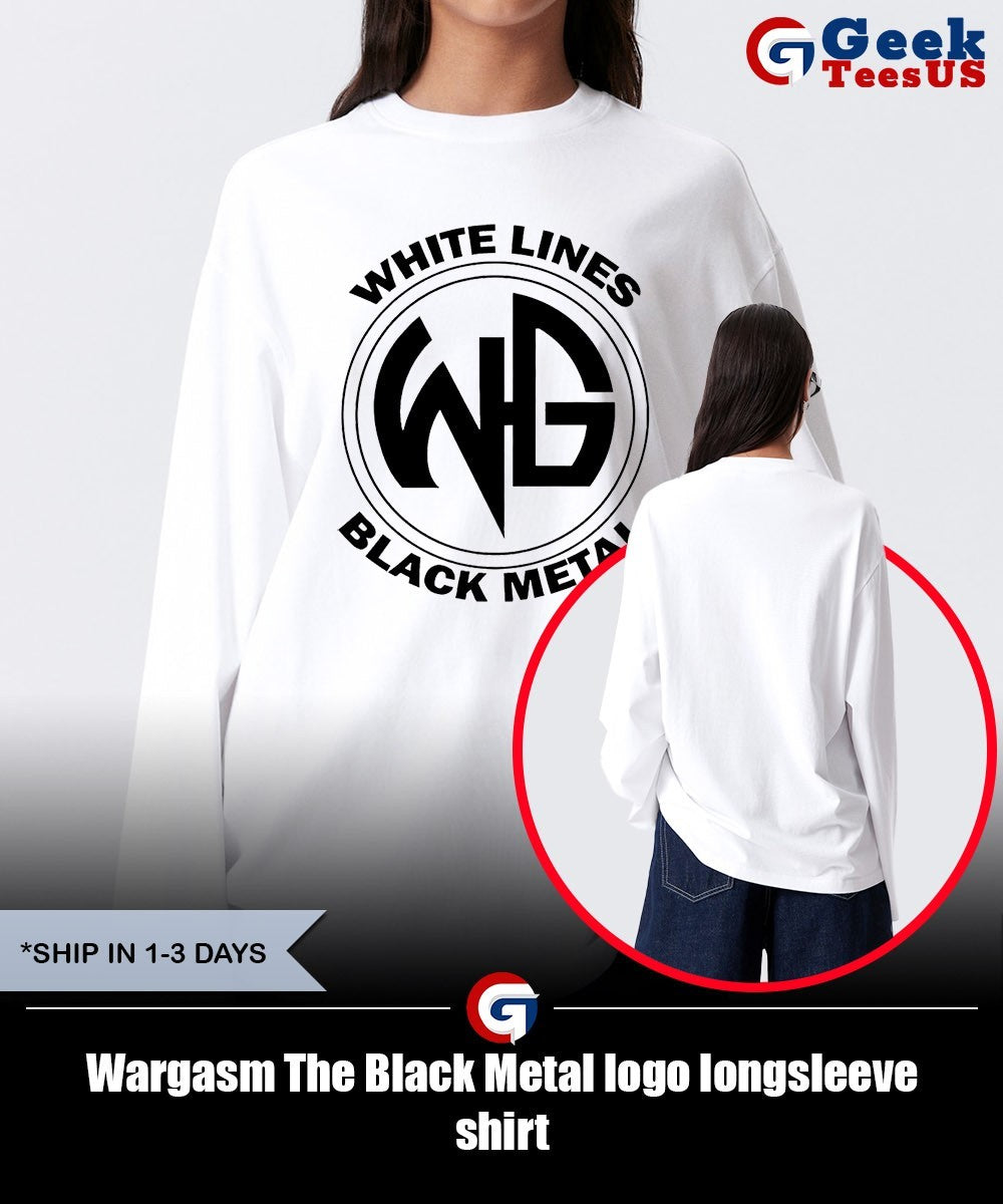 Wargasm The Black Metal logo shirt