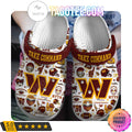 Washington Commanders Take Command Football Crocs Clogs