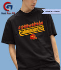 Washington Commanders homage youth love sign helmet shirt