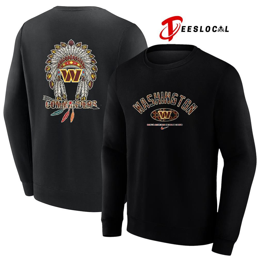 Washington Commanders x Native American heritage month logo shirt