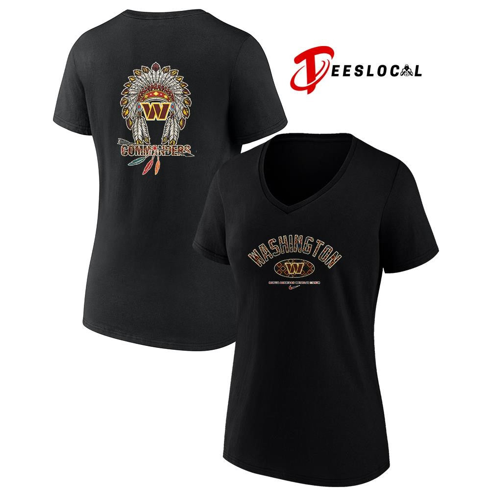 Washington Commanders x Native American heritage month logo shirt