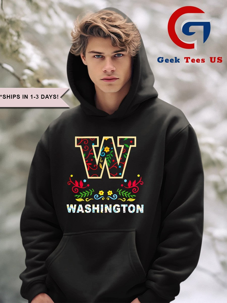 Washington Huskies College Football Dia De Los Muertos 2025 shirt