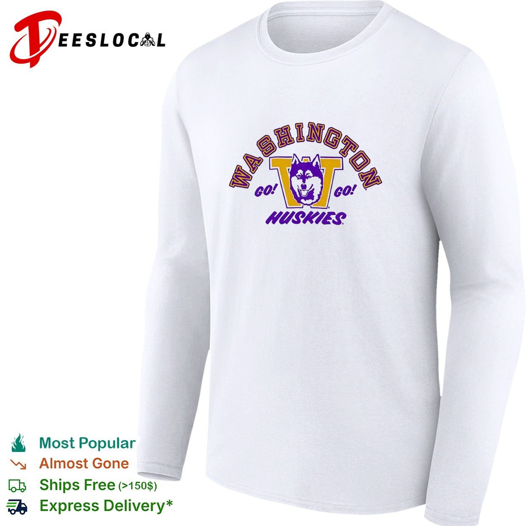 Washington Huskies go go mascot shirt
