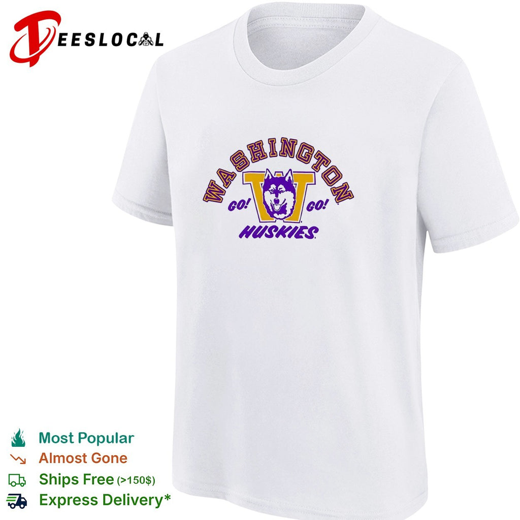 Washington Huskies go go mascot shirt