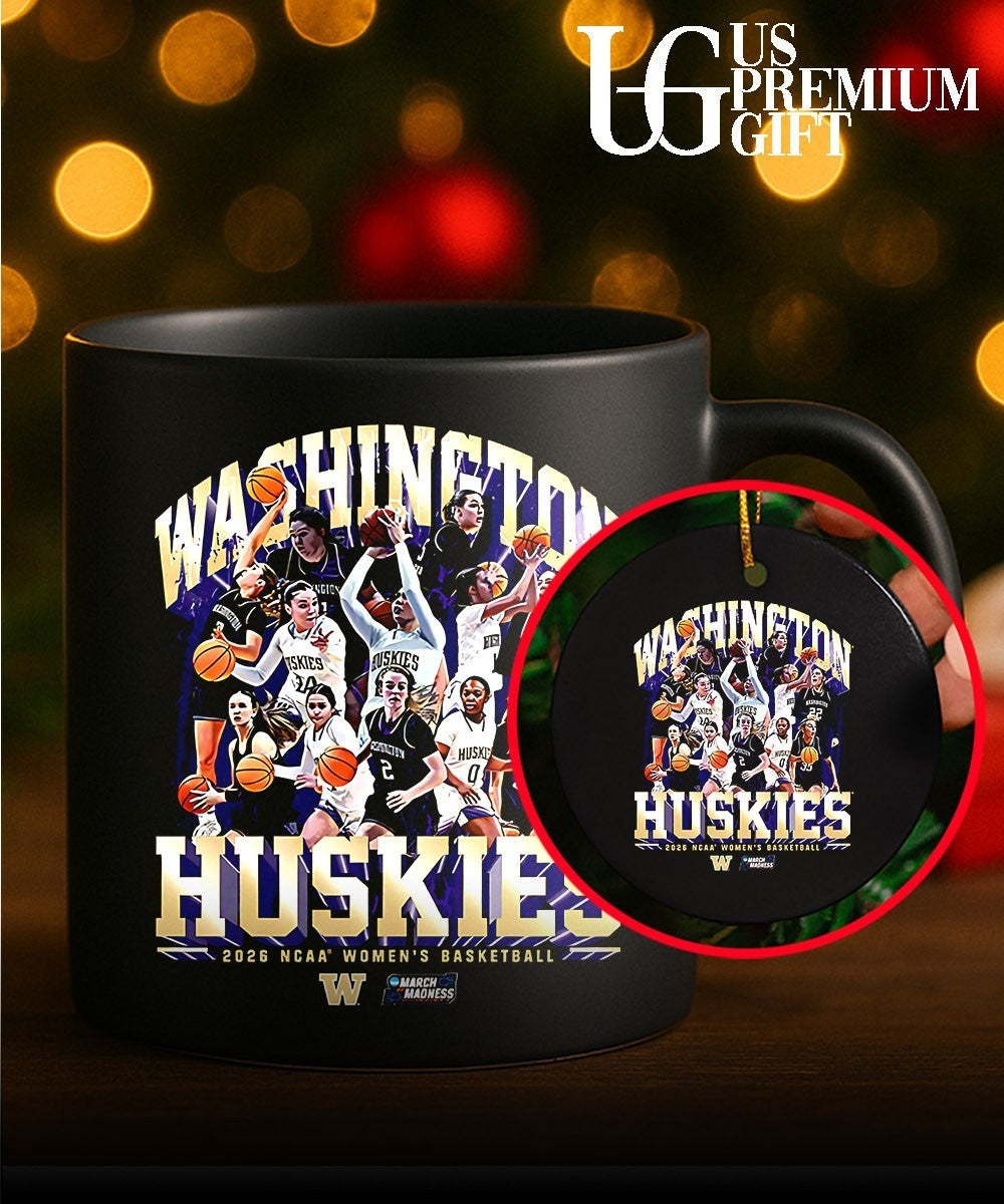 Washington Huskies women’s basketball NCAA March Madness 2026 shirt