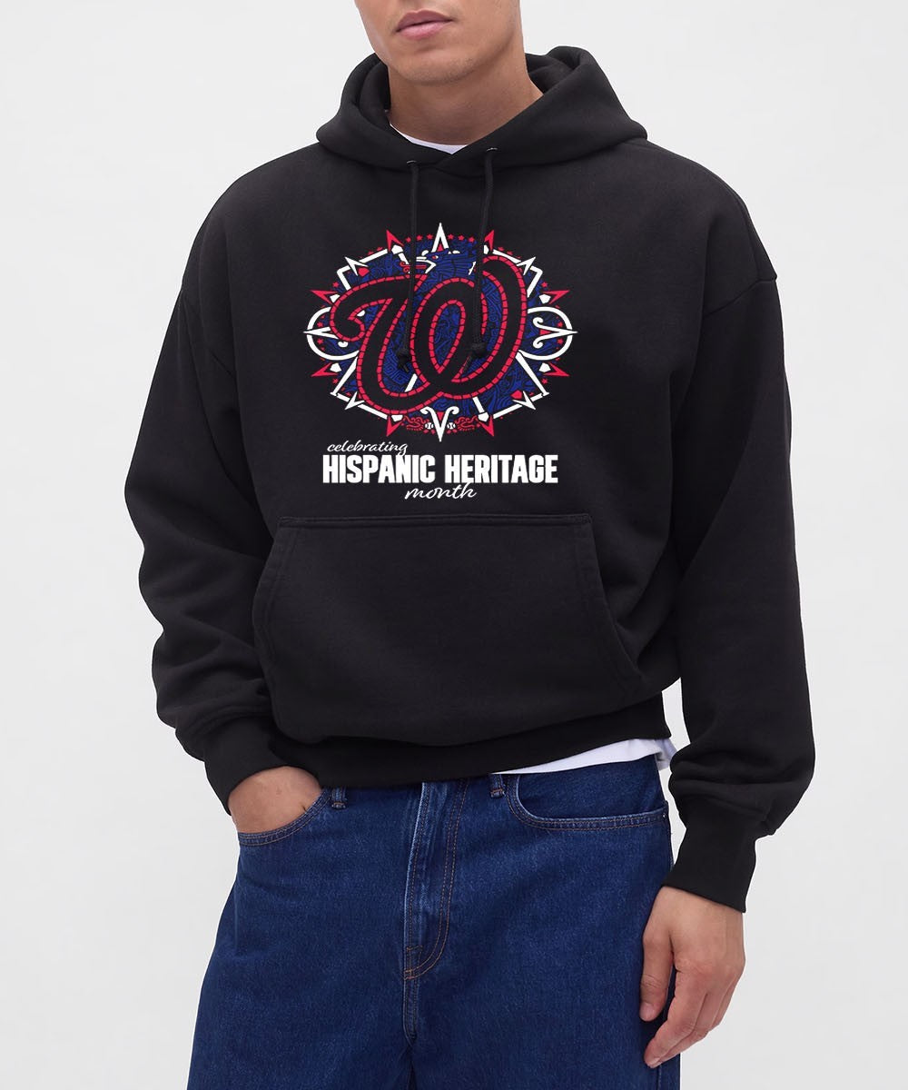 Washington Nationals celebrating Hispanic Heritage month 2025 shirt