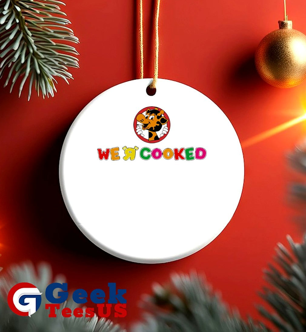 We R Cooked shirt
