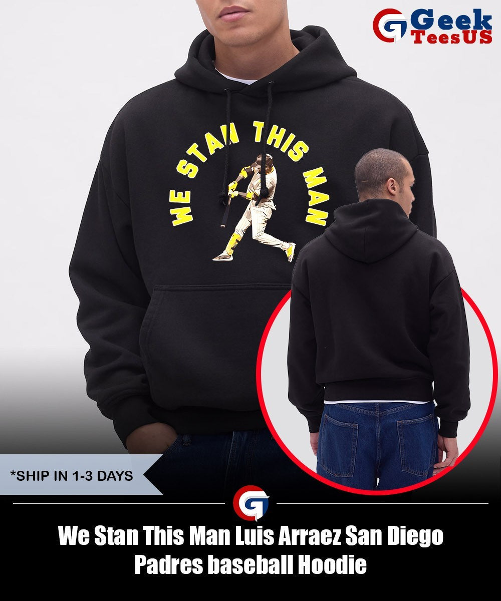 We Stan This Man Luis Arraez San Diego Padres baseball shirt
