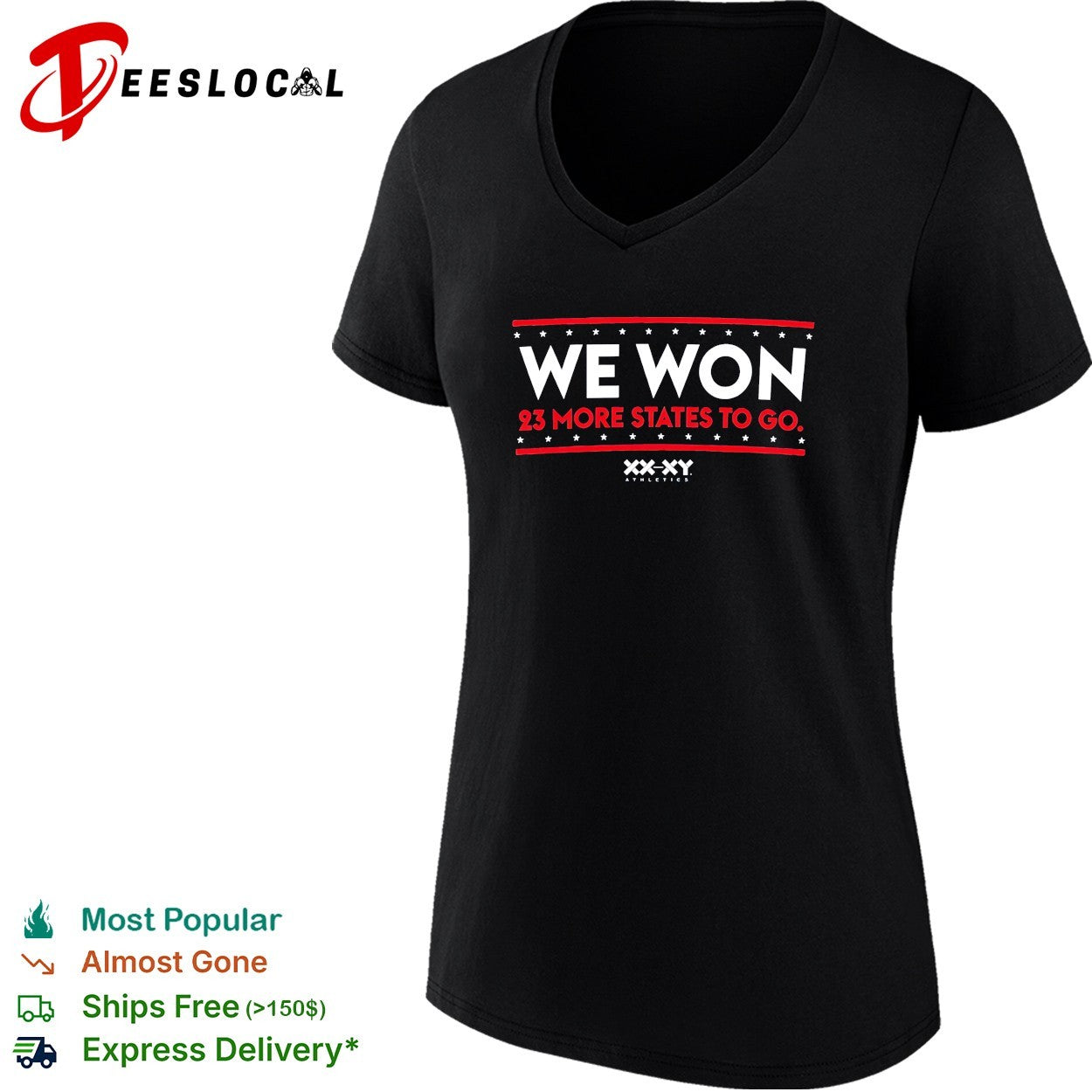 We Won XX XY athletics sports shirt