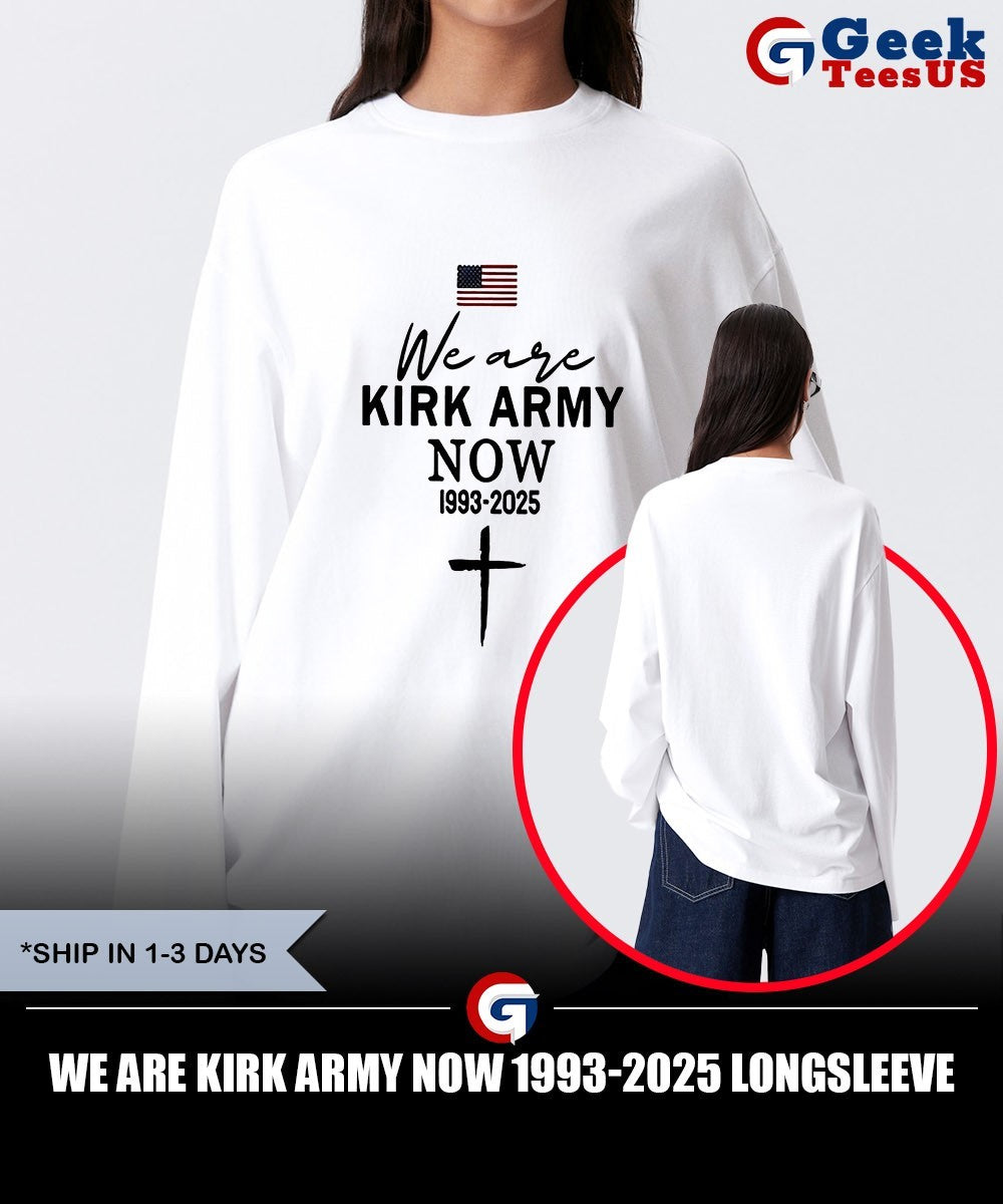 We are Kirk Army now 1993-2025 shirt