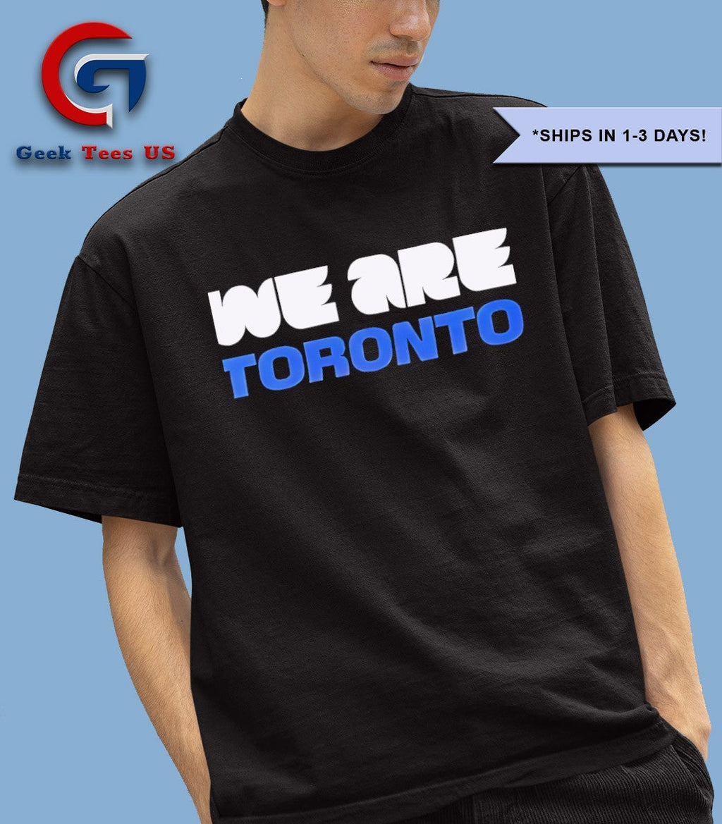 We are Toronto World Cup 2026 shirt