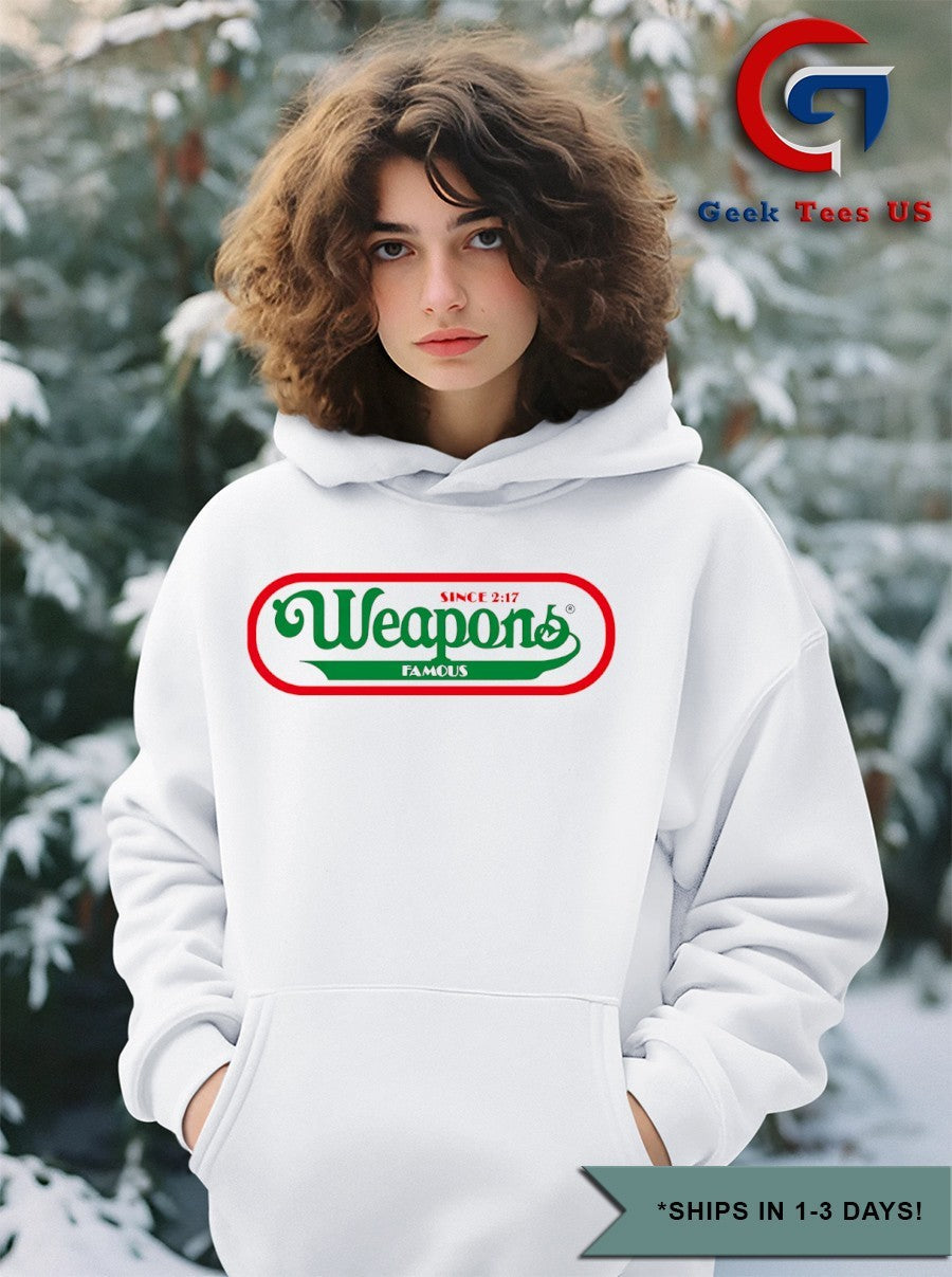 Weapons Famous since 217 shirt