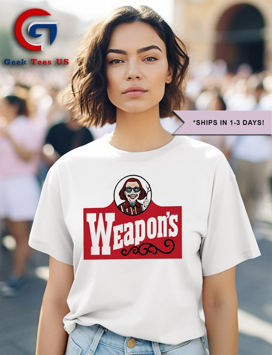 Weapons Wendy’s Horror movie shirt