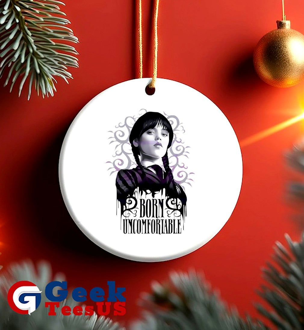 Wednesday Addams Born Uncomfortable shirt