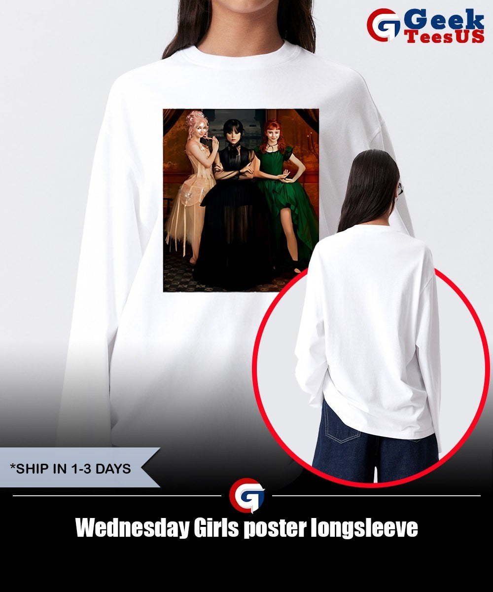 Wednesday Girls poster shirt