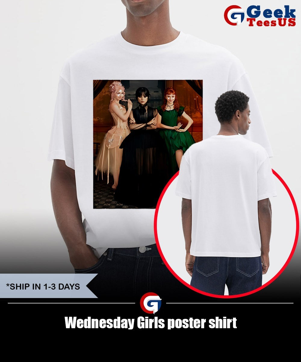 Wednesday Girls poster shirt