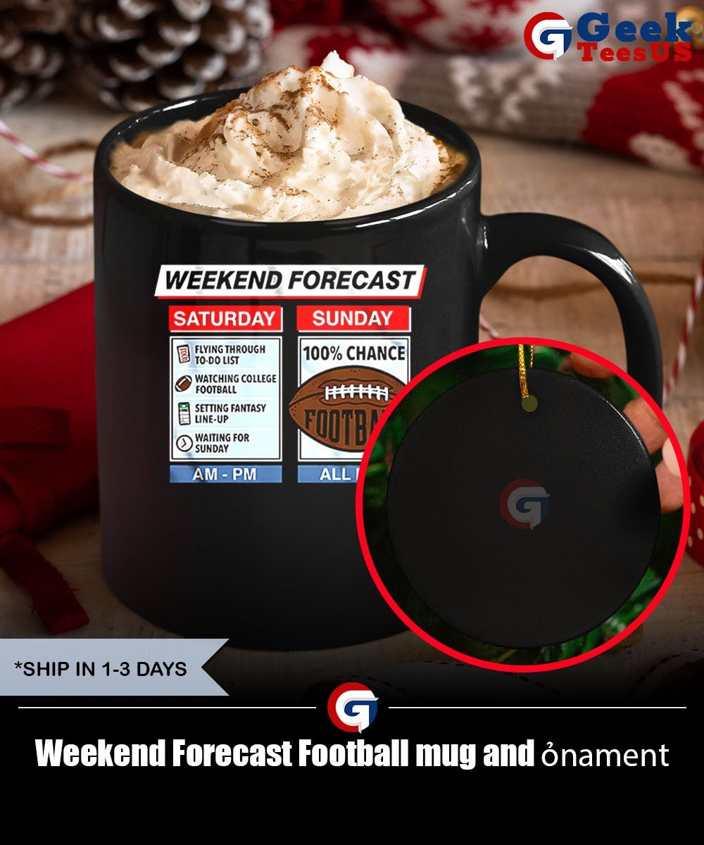 Weekend Forecast Football shirt