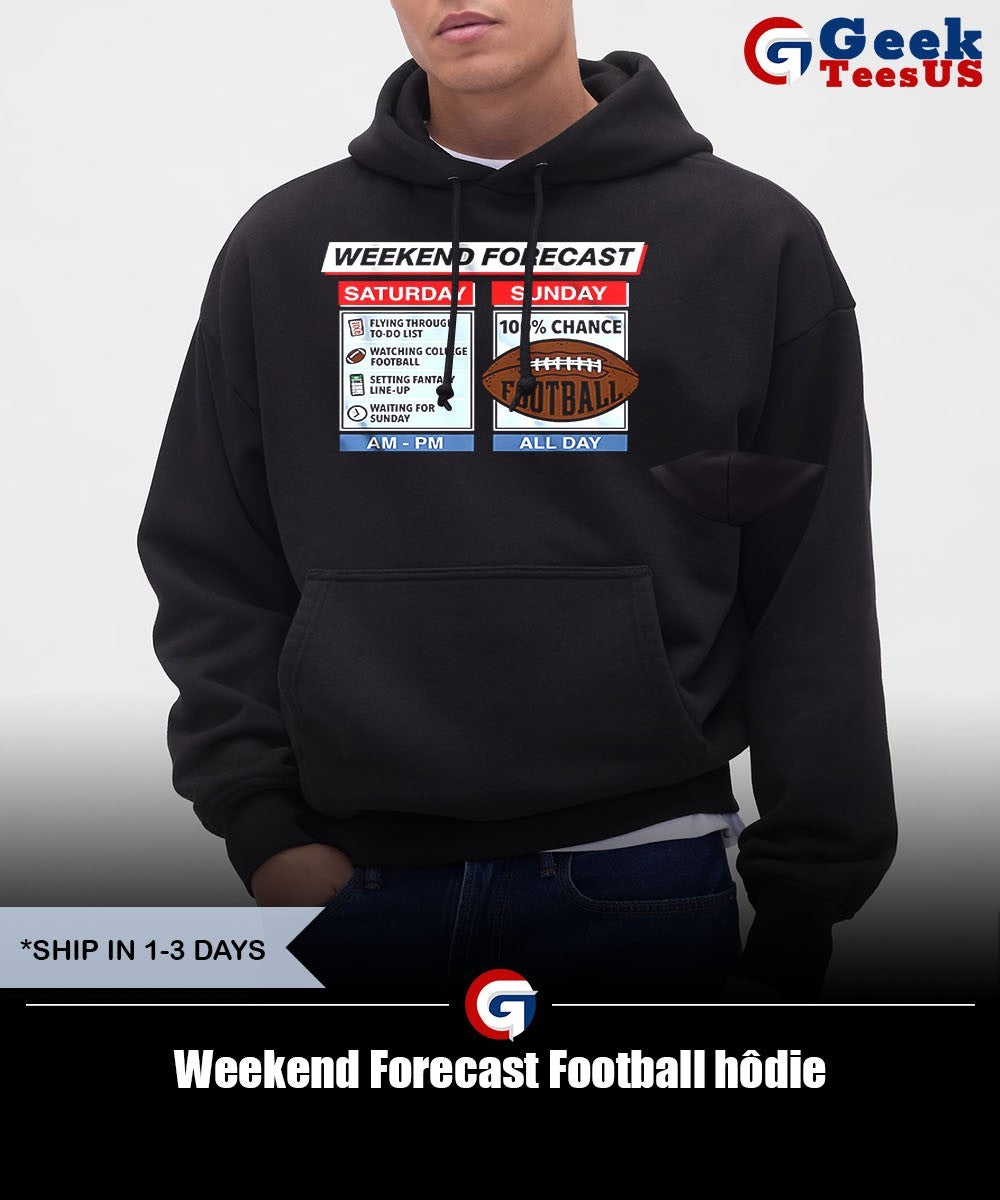 Weekend Forecast Football shirt